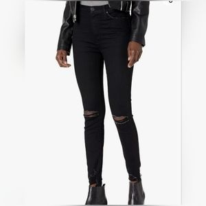 Nwt hudson Barbara distressed skinny jeans evening shadow 32